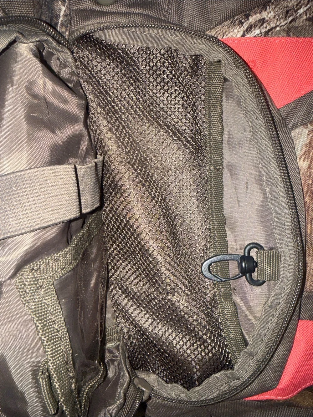 Game Winner Camo Backpack with Pink Accent Panels